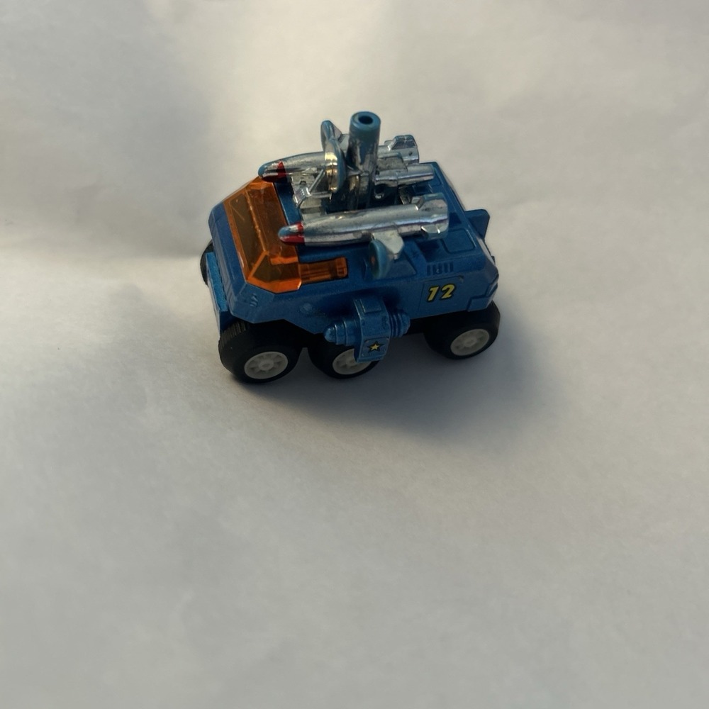 1985 Tonka Maniacs Blue #12 6 Wheeler Vehicle Truck Bandai Japan Friction Broken